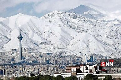ارتفاعات تهران برفی می‌شود