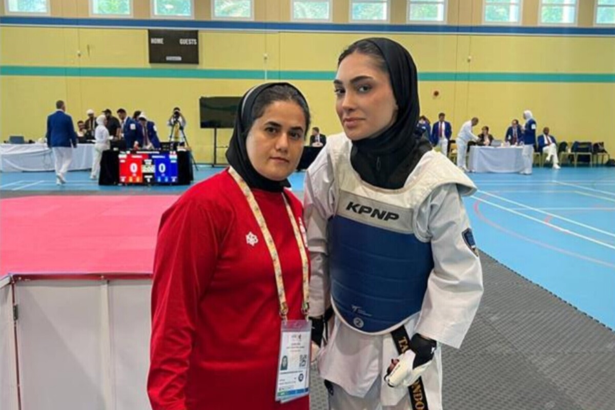 سحر قنبری در پاراتکواندو برنز گرفت