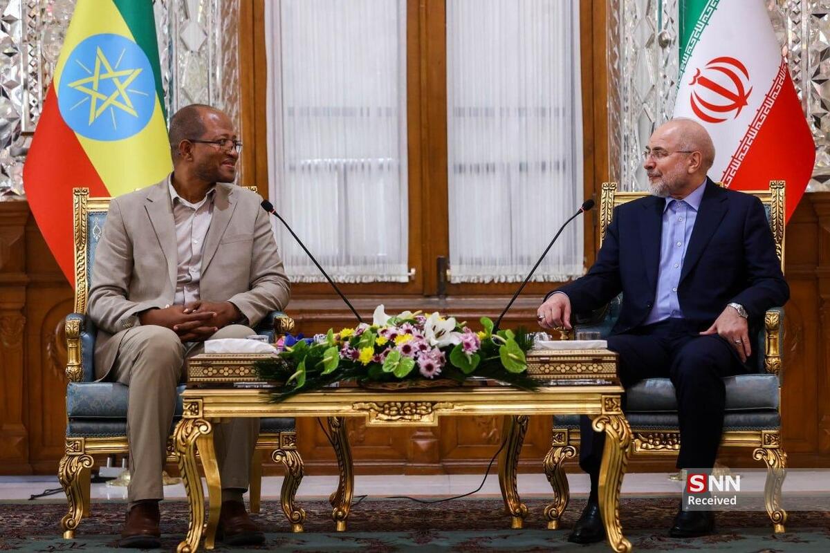 دیدار رئیس مجلس نمایندگان اتیوپی با قالیباف