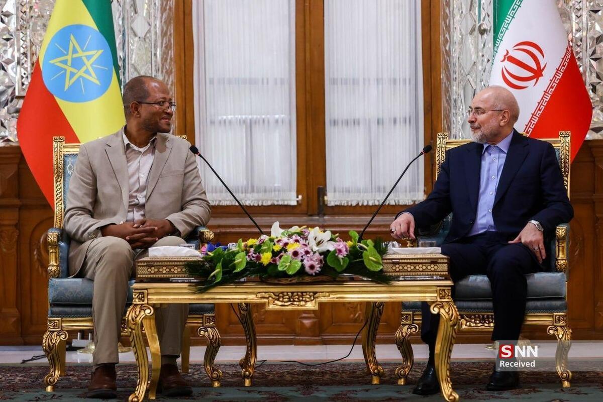 قالیباف: ایران و اتیوپی بیش از ۷۰ سال روابط اقتصادی و سیاسی دارند + فیلم