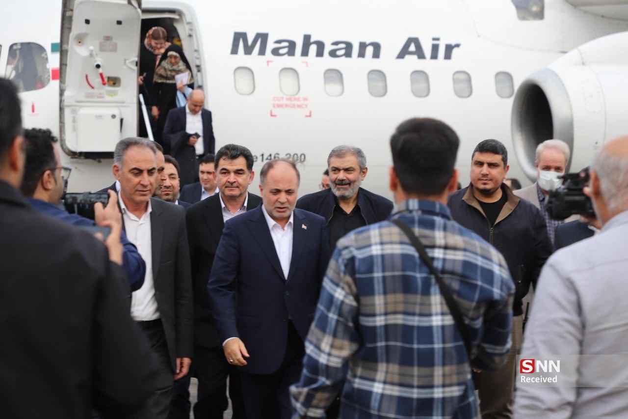 وزیر جهاد کشاورزی وارد خوزستان شد وزیر جهاد کشاورزی وارد خوزستان شد