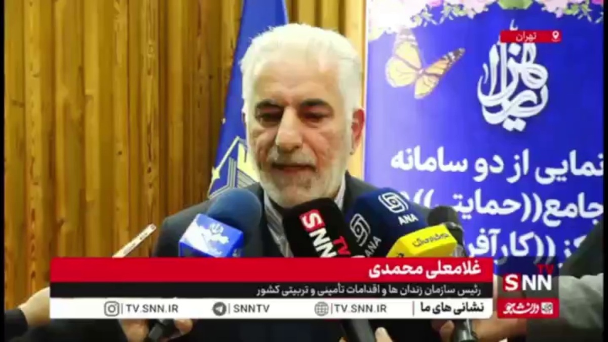 غلام علی محمدی: امروز از دو سامانه اشتغال و کار آفرینی و اقدامات حمایتی رونمایی شد