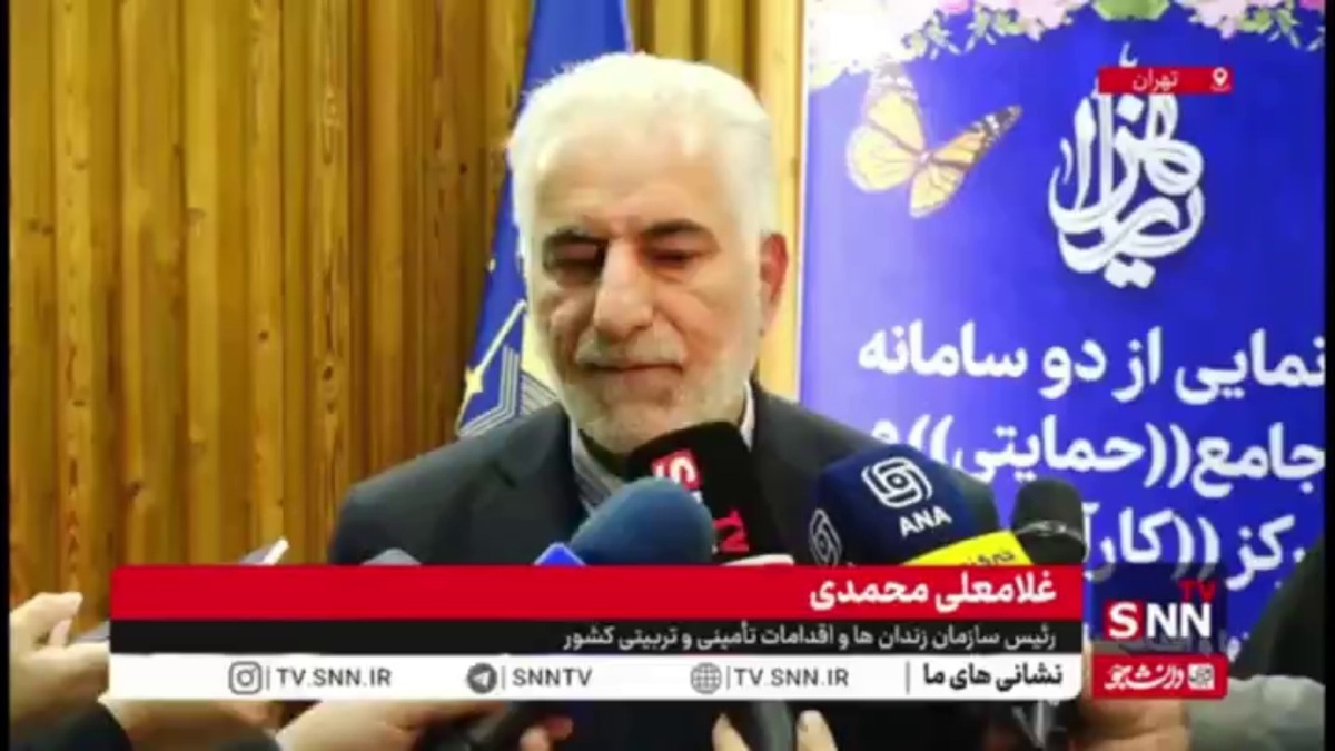 غلام علی محمدی:۴۸۰۰ هزار نفر از زندانی ها مشغول کار هستند