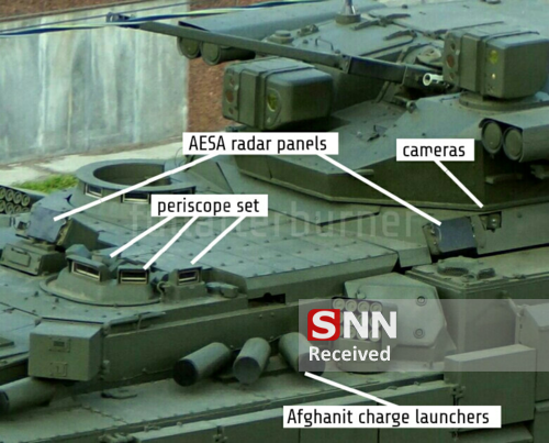 ناقص است لطفاً منتشر نشود////فناوری های عجیب پیشرفته ترین تانک روسیه