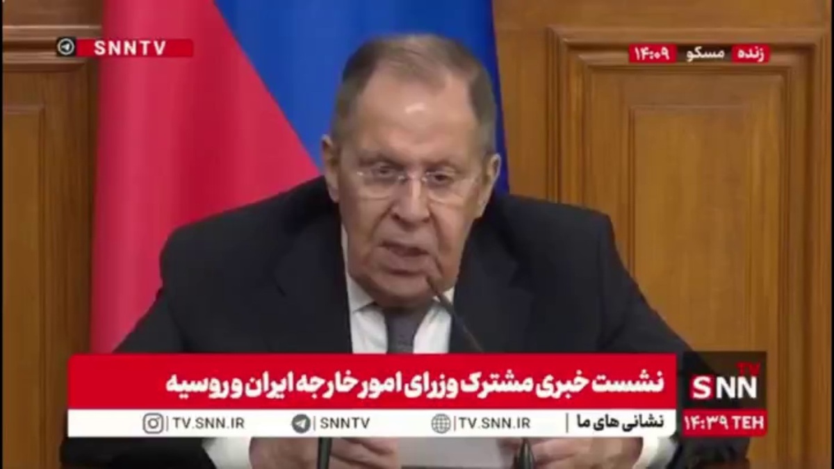لاوروف: بازگرداندن تحریمهای بینالمللی ضد ایرانی را محکوم میکنیم/ غنیسازی اورانیوم برای اهداف نظامی حق ایران است