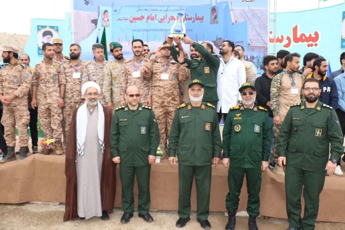 نیروی زمینی سپاه قهرمان مسابقات طب رزم نیروها و رده‌های کل سپاه شد  