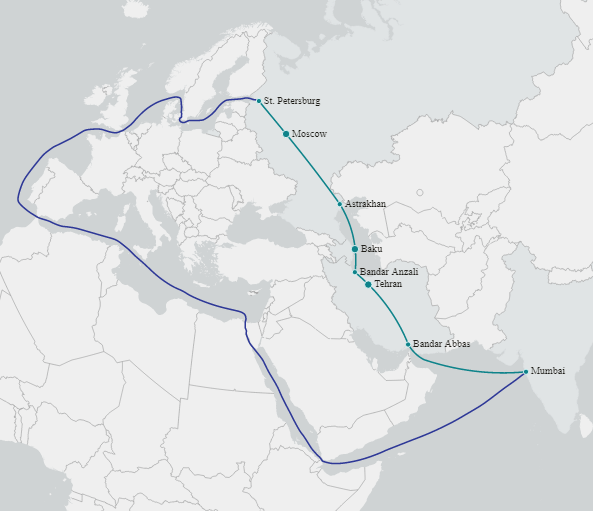 فعال شدن کریدور شمال&ndash;جنوب؛ اهرم جدید قدرت ایران و روسیه