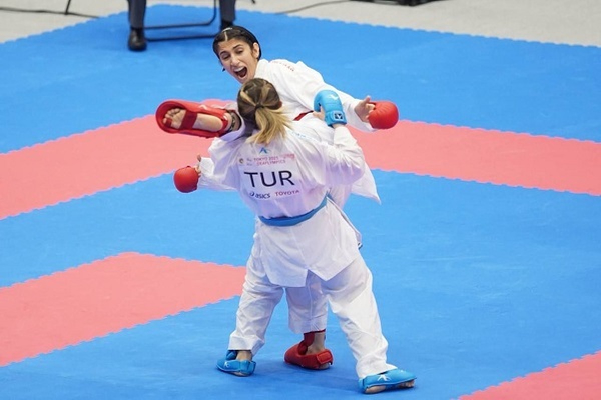 نهال زکی زاده دختر کاراته ایران فینالست شد