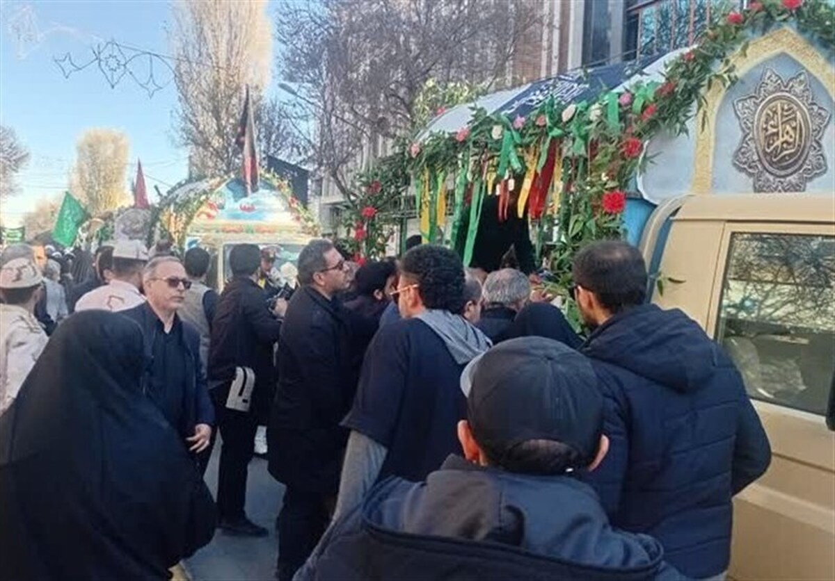 عطر بهشت اردبیل را در بر گرفت+فیلم