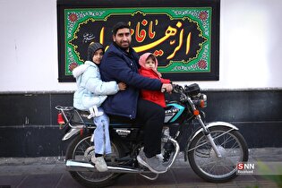 عزاداری شب شهادت حضرت فاطمه‌الزهرا (س) در حسینیه امام خمینی (ره)