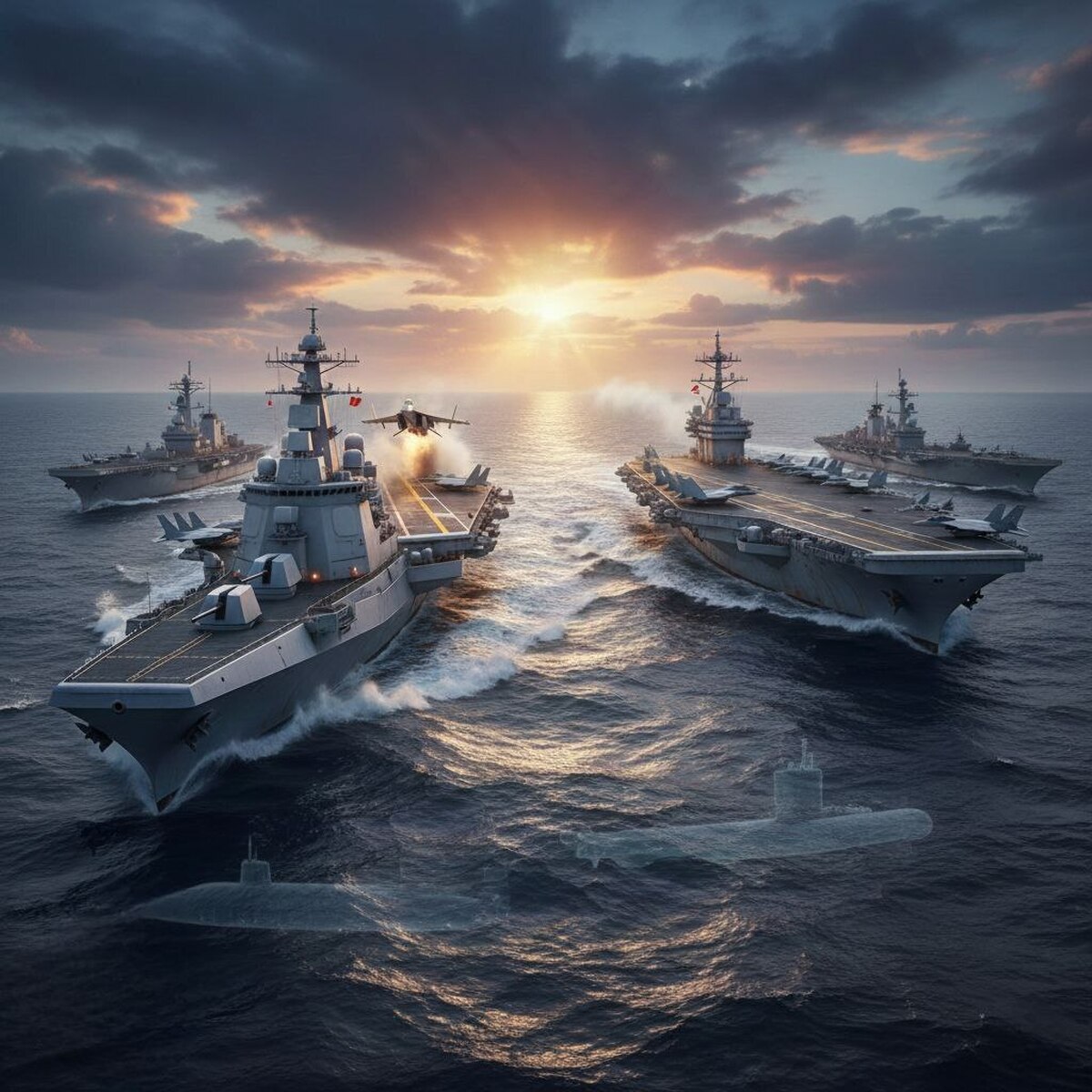 معرفی ۵ نیروی دریایی قدرتمند جهان