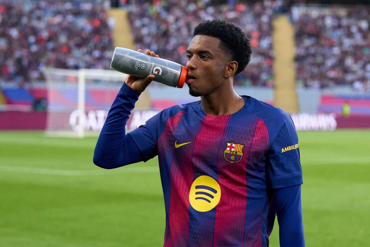 مصدومیت بازیکن بارسلونا بخاطر انجام حرکت اشتباه بدنسازی