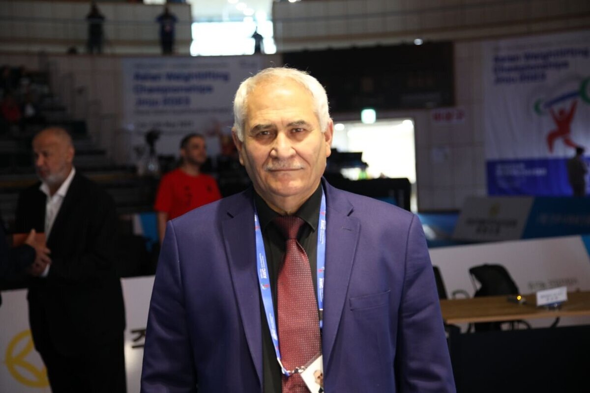 حضور رییس فدراسیون جهانی وزنه&zwnj;برداری در ایران