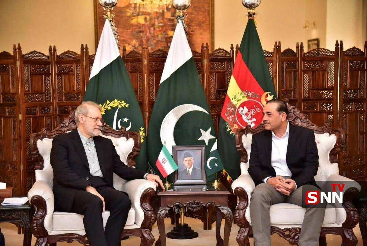 دیدار لاریجانی با فرمانده ارتش پاکستان