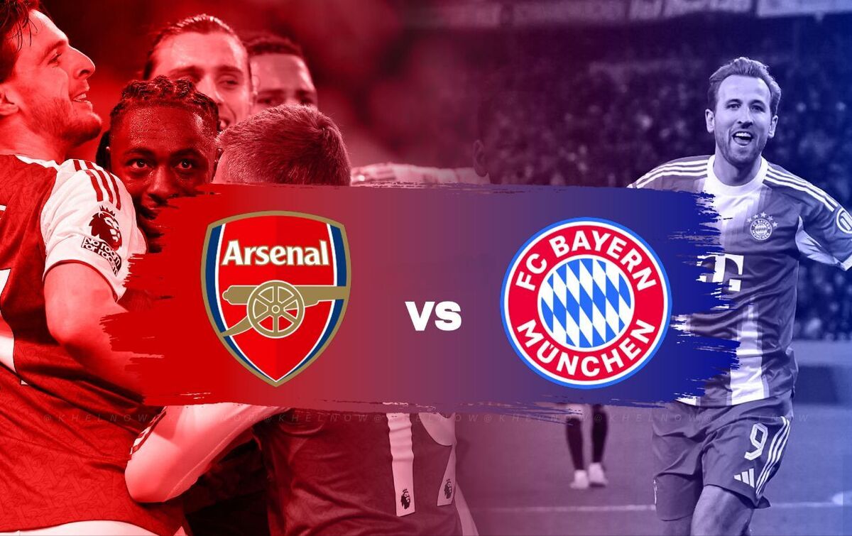 گزارش زنده بازی آرسنال و بایرن مونیخ