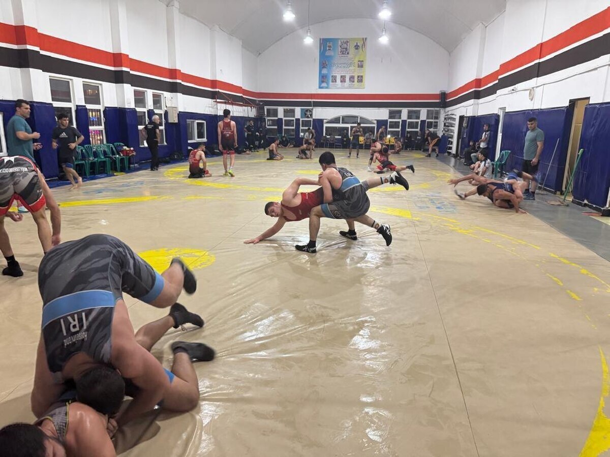 آغاز اردوی تیم ملی کشتی فرنگی جوانان