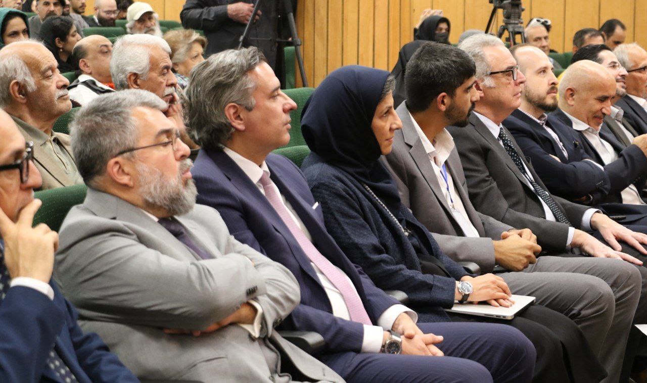 بزرگداشت محمد قاضی در رویداد شب سروانتس دانشگاه علامه طباطبائی