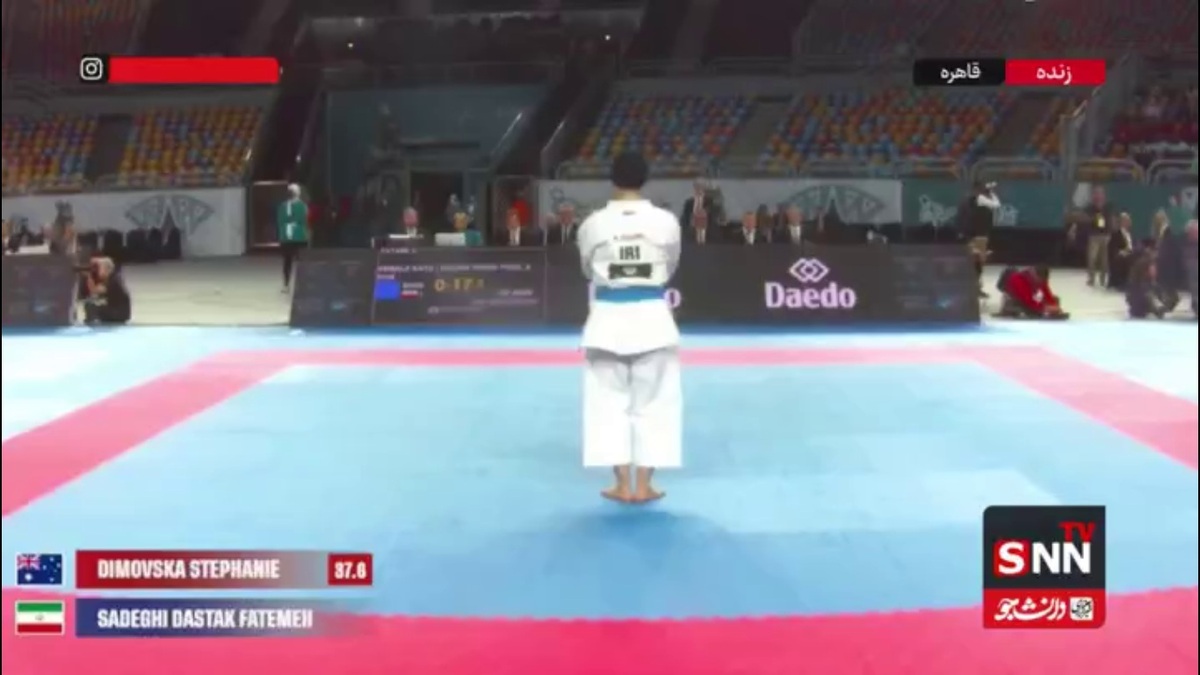 راه یابی فاطمه صادقی به یک هشتم نهایی