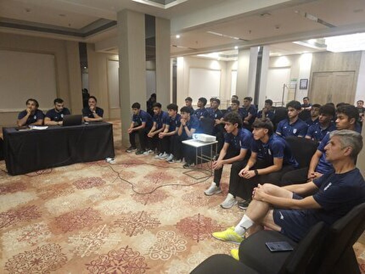 تمرکز کامل تیم نوجوانان ایران بر دیدار حساس در مرحله انتخابی قهرمانی زیر ۱۷ سال آسیا