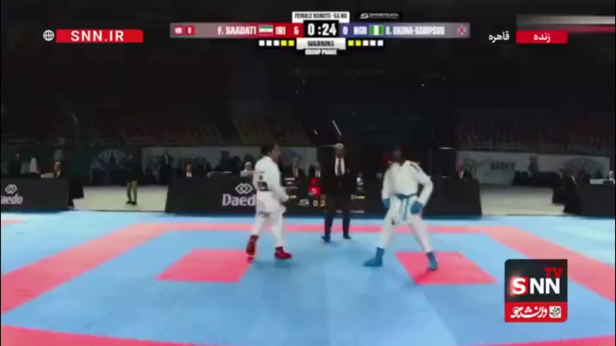 سعادتی راهی یک هشتم نهایی شد