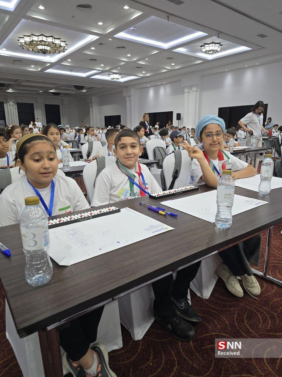 تیم محاسبات ذهنی با چرتکه جمهوری اسلامی ایران عنوان طلایی&zwnj;ترین تیم جهان را در مسابقات امارات 2025 کسب کرد