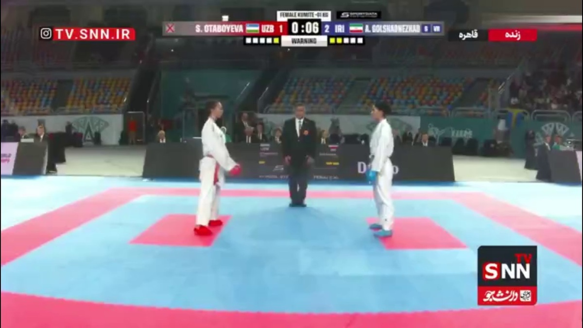 گلشاد نژاد به یک هشتم نهایی صعود کرد