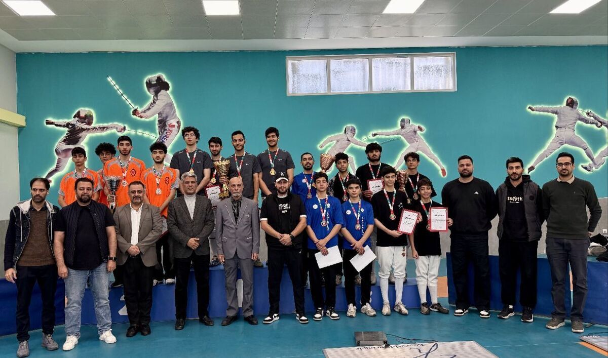 مازندارن قهرمان سابر تیمی جوانان شد