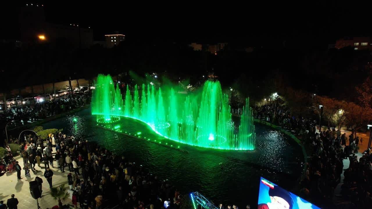 افتتاح آبنمای هارمونیک و گذر تفریحی در سبزوار با بودجه ۲۵ میلیارد تومانی