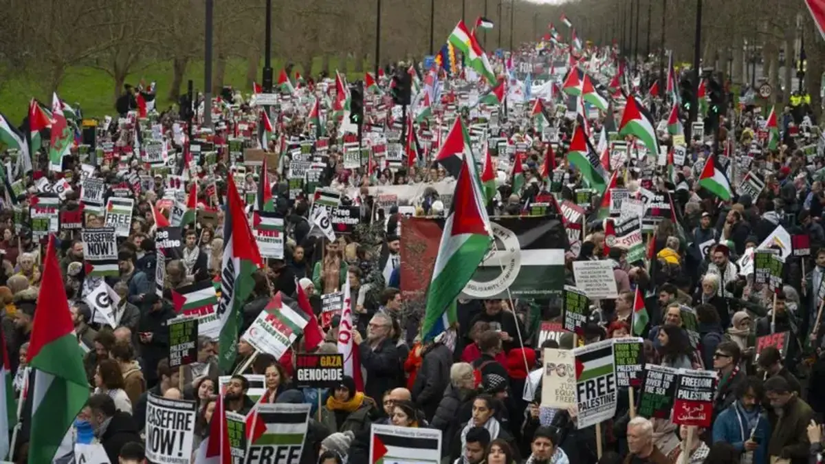 اعتراض به جنایت‌های رژیم صهیونیستی در پاریس + فیلم