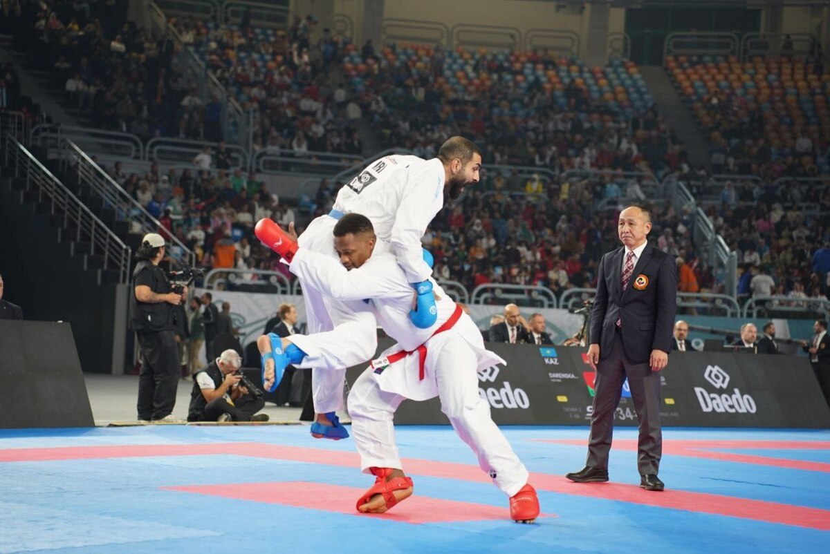 درخشش کاراته&zwnj;کا&zwnj;های ایران در مرحله یک&zwnj;چهارم نهایی مسابقات جهانی مصر ۲۰۲۵