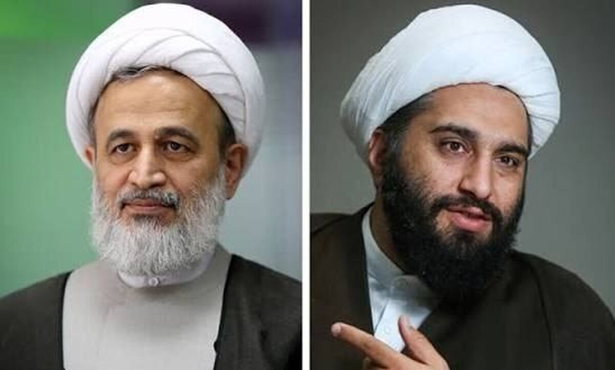 حجت الاسلام والمسلمین پناهیان از حامد کاشانی به خاطر بردباری در مناظره تشکر کرد + عکس پیام