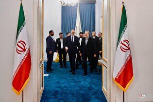 دیدار دبیر شورای عالی امنیت ملی با وزیر امورخارجه ترکیه