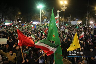 راهپیمایی باشکوه بجنوردی‌ها تنها ۳ ساعت پس از سال تحویل + فیلم
