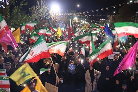 موج ۲۹/اجتماع شب‌های اقتدار مردم شهر کلاته خیج+ فیلم