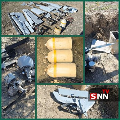 انهدام ۵ پهپاد هرمس در روز گذشته + فیلم