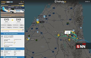 خودداری هواپیماها از فرود در فرودگاه دبی