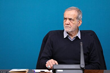 کنایه‌های رئیس جمهور پزشکیان به ترامپ + عکس