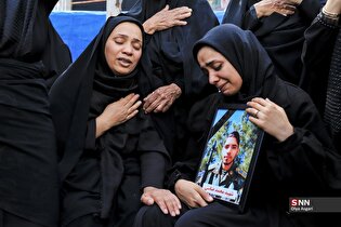 تشییع پیکر پاک مطهر شهید محمد عباسی در گرگان