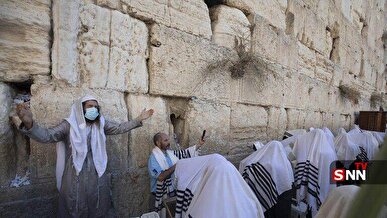 ممنوعیت حضور یهودیان در دیوار ندبه در عید پسح به دلیل ضربات موشکی رزمندگان اسلام