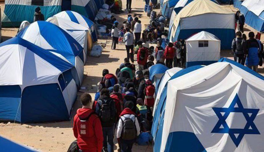 ۵۵۰۰ صهیونیست از زمان آغاز جنگ علیه ایران بیخانمان شدهاند