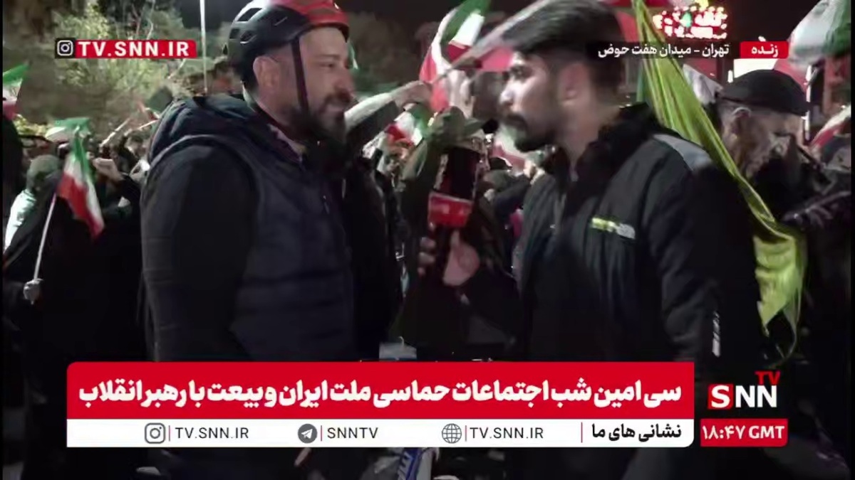 شهروند تهرانی: تاریخ و جهان از ما ایرانی ها الگو برداری خواهد کرد  / تا پایان جنگ در تجمعات شرکت خواهم کرد