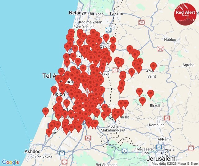 آغاز دور جدید حمله موشکی ایران به اسرائیل/ آژیرها در تل&zwnj;آویو به صدا درآمد+فیلم و عکس