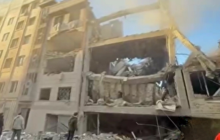 حمله به یک منطقه مسکونی دیگر در غرب تهران / امدادگران هلال احمر درحال تلاش برای جست‌و‌جو و امدادرسانی به هموطنان آسیب دیده از حملات هوایی