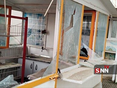 حملات هوایی به کرمانشاه به دانشکده دندانپزشکی آسیب زد