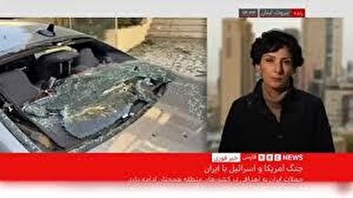 خبرنگار بی‌بی‌سی: همه در تل‌آویو از آژیرهای ممتد حملات ایران سرسام گرفتند+فیلم