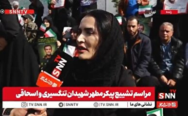 پاسخ بانوی تهرانی به آری یا نه به جمهوری اسلامی/حاضر بودم تمام موشک‌های عالم به من بخورد ولی فرماندهان ما سالم بمانند + فیلم