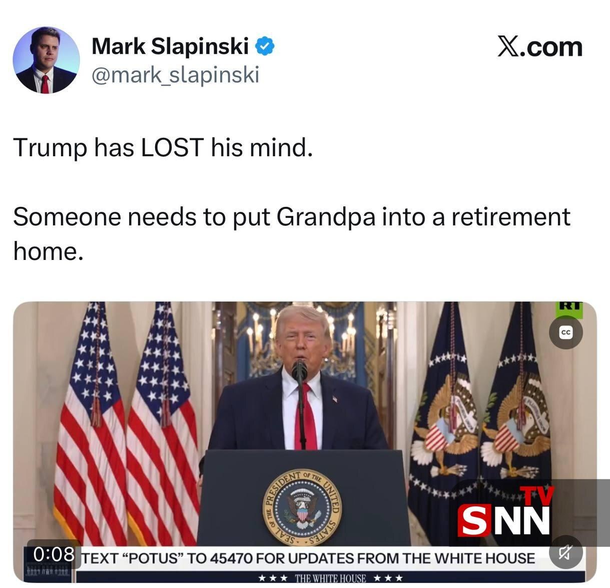 آیا سخنرانی ترامپ چیزی جز تکرار ادعاهای همیشگی بود؟ / از «دلقک» و «دیوانه» تا «بزرگترین اشتباه تاریخ آمریکا» آیا سخنرانی ترامپ چیزی جز تکرار ادعاهای همیشگی بود؟ / از «دلقک» و «دیوانه» تا «بزرگترین اشتباه تاریخ آمریکا»