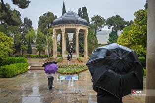 بهار بارانی در حافظیه و سعدیه شیراز