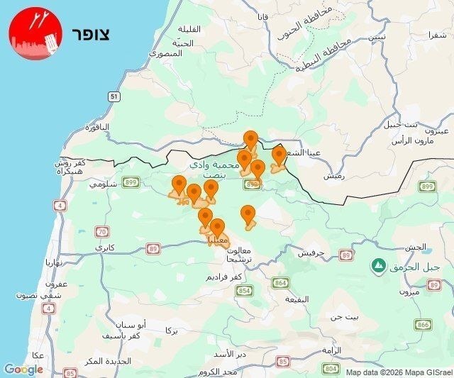 حزب&zwnj;الله اهدافی در شمال فلسطین اشغالی را هدف قرار داد