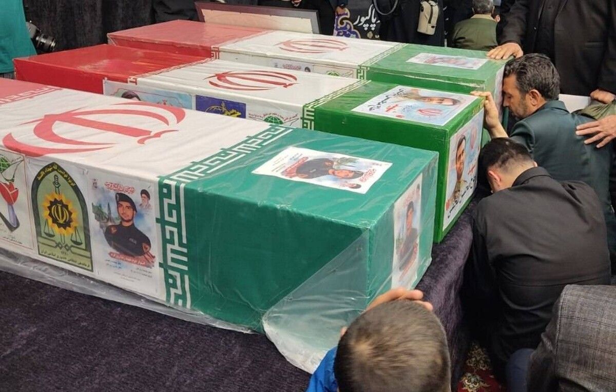 پیکر مطهر ۳ شهید در مشهد تشییع شد (۱۴ فروردین ۱۴۰۵)